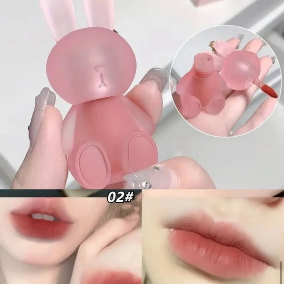 Gege bear cute bunny keychain lipstick matte in #2 - Picture 1 of 8